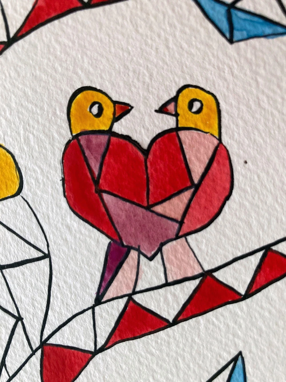 Detail from Tree of Life, 2026