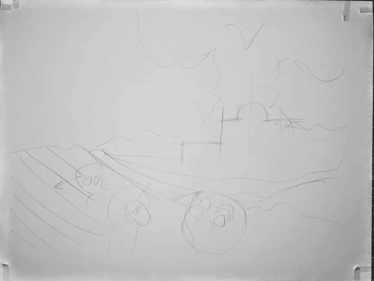 Hiroshima preliminary sketch