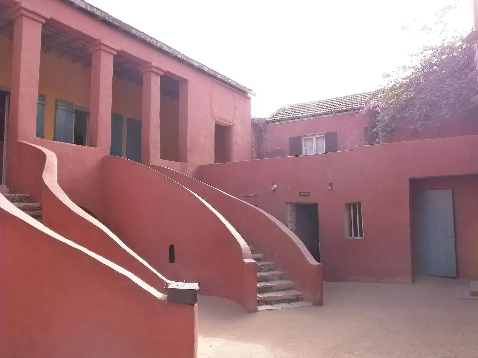 Courtyard of the Maison des Esclaves on Gorée Island