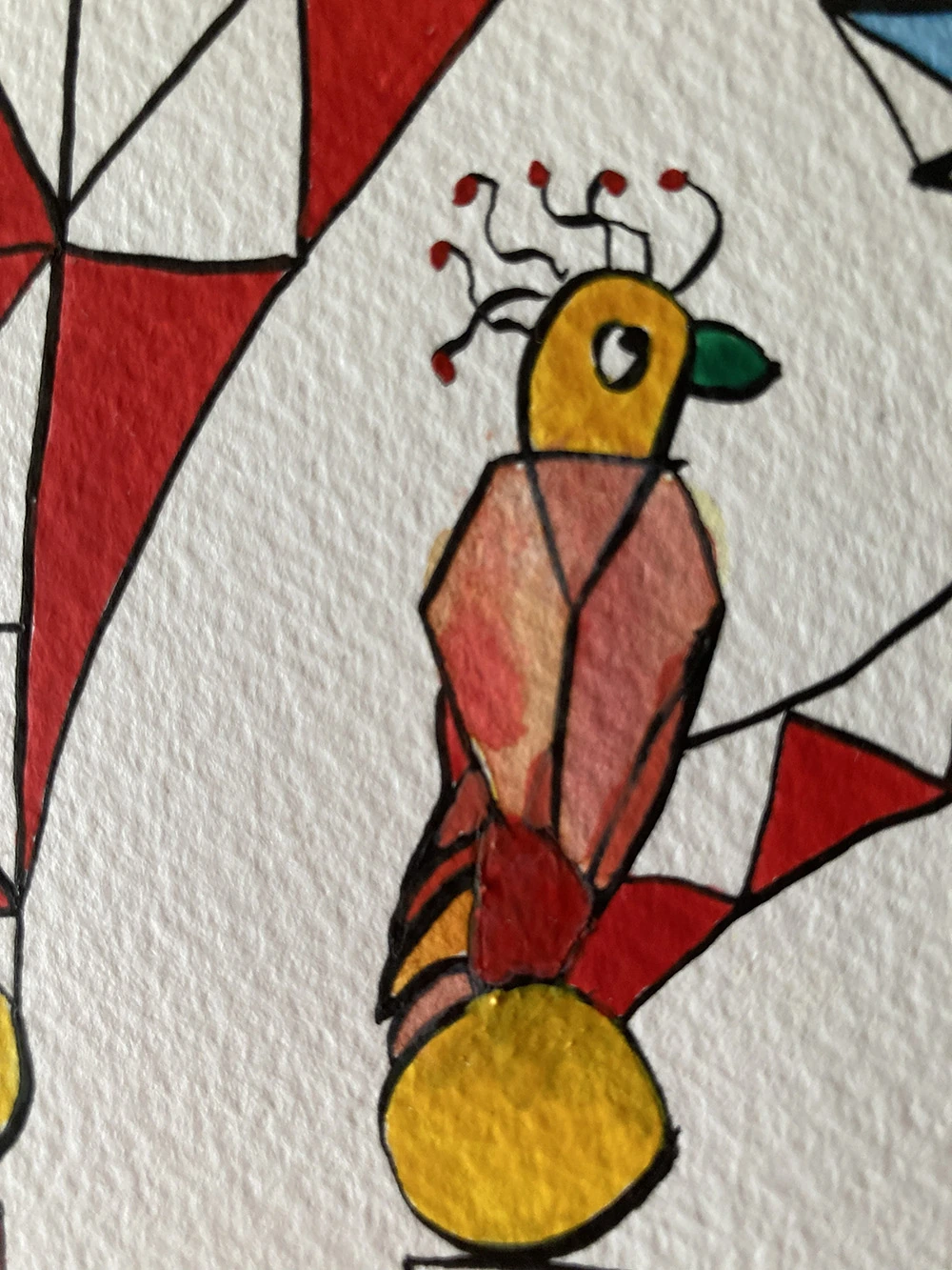 Bird detail from Tree of Life