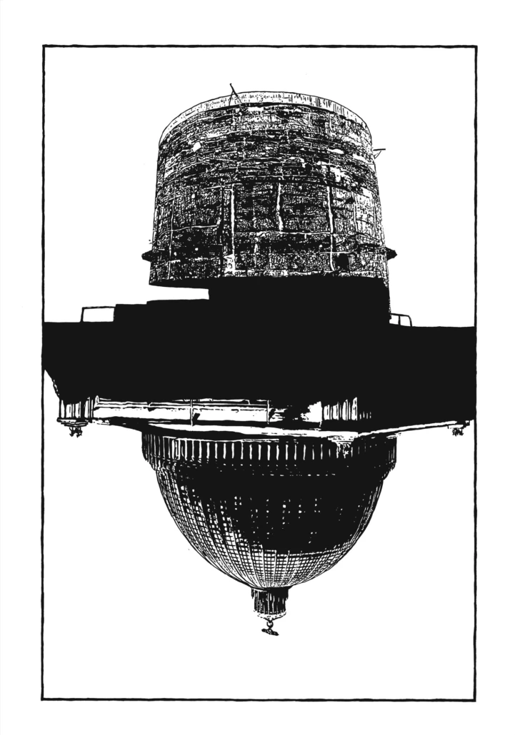 Testing Germania lithograph